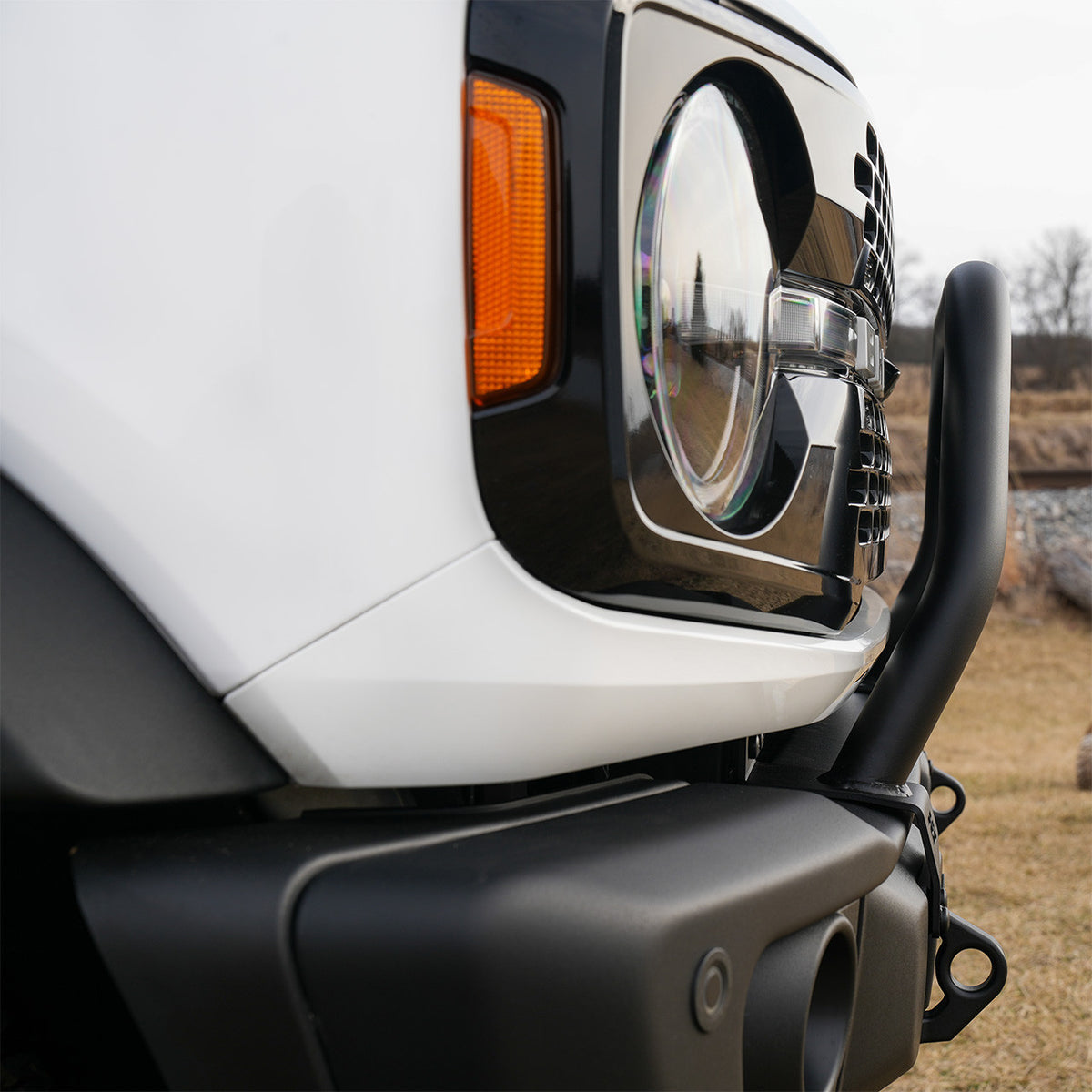 IAG Off-Road FMS OE Style Capable Bull Bar with Recovery Points Package for 2021+ Ford Bronco - IAG-BDY-F1450