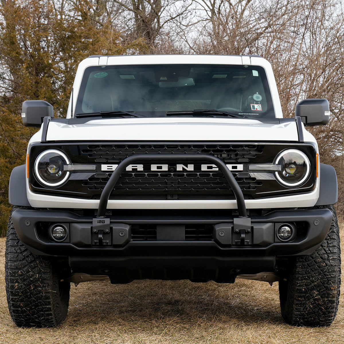 IAG Off-Road FMS OE Style Capable Bull Bar with Recovery Points Package for 2021+ Ford Bronco - IAG-BDY-F1450