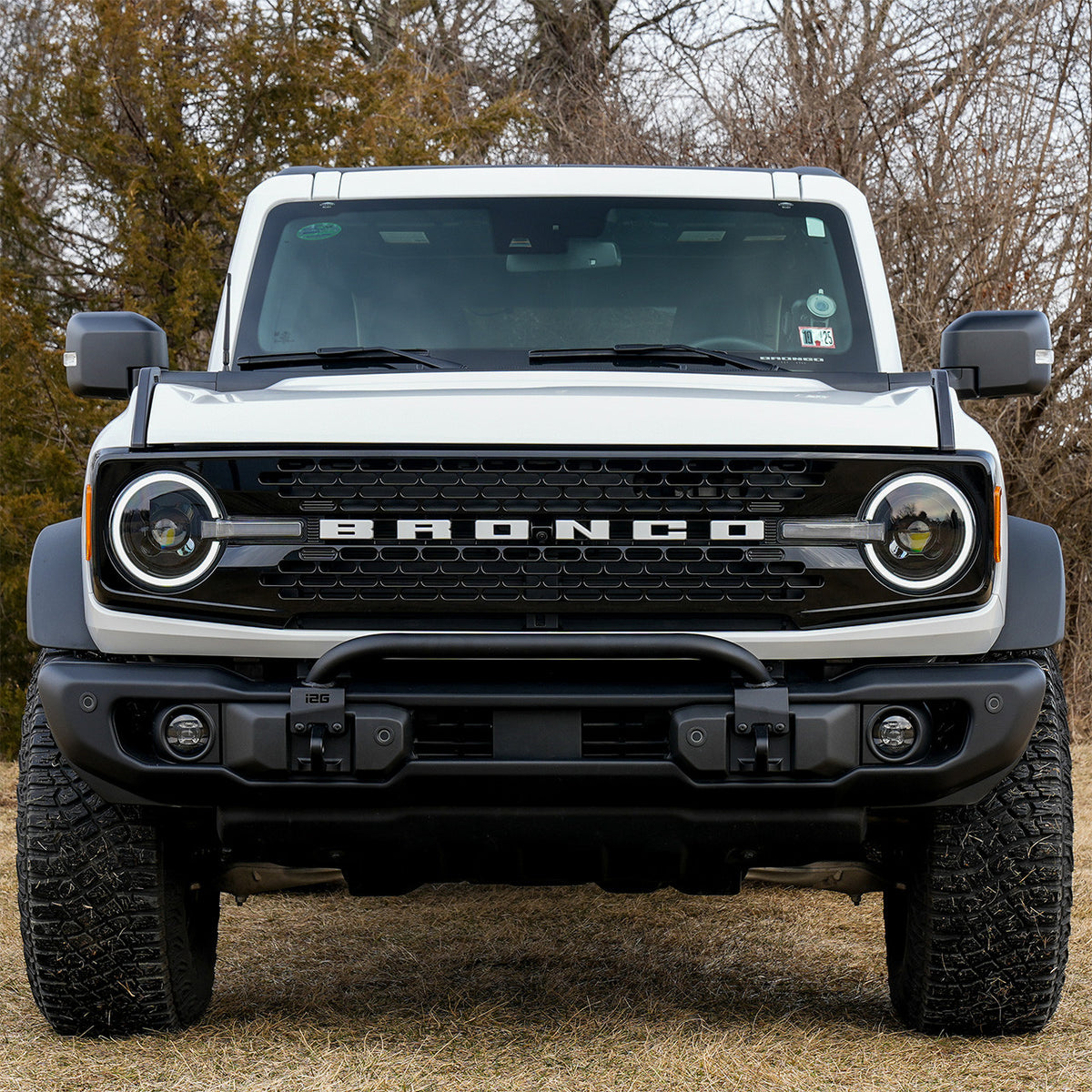 IAG Off-Road FMS Mini Capable Bull Bar with Recovery Points Package for 2021+ Ford Bronco - IAG-BDY-F1451