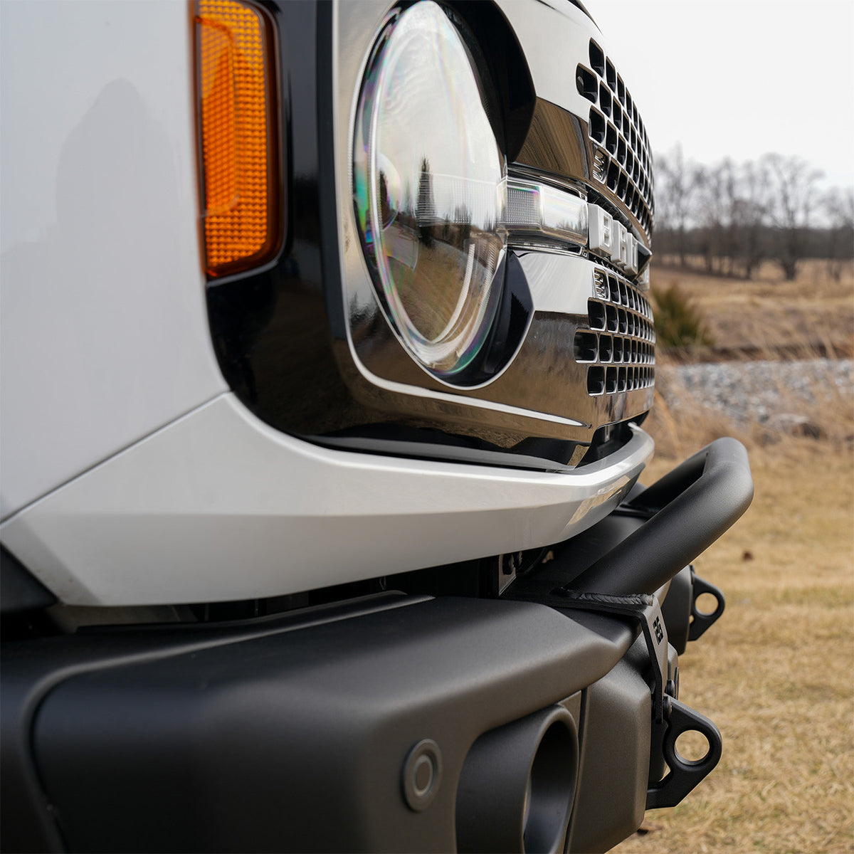 IAG Off-Road FMS Mini Capable Bull Bar with Recovery Points Package for 2021+ Ford Bronco - IAG-BDY-F1451