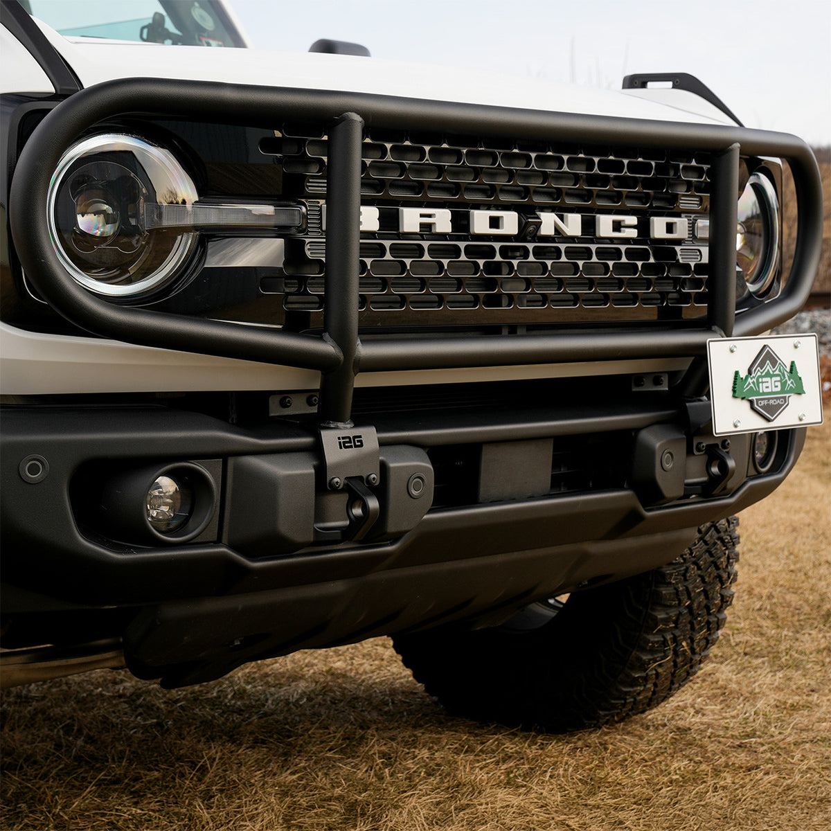 IAG Off-Road FMS Full Capable Bull Bar with Recovery Points Package for 2021+ Ford Bronco - IAG-BDY-F1452