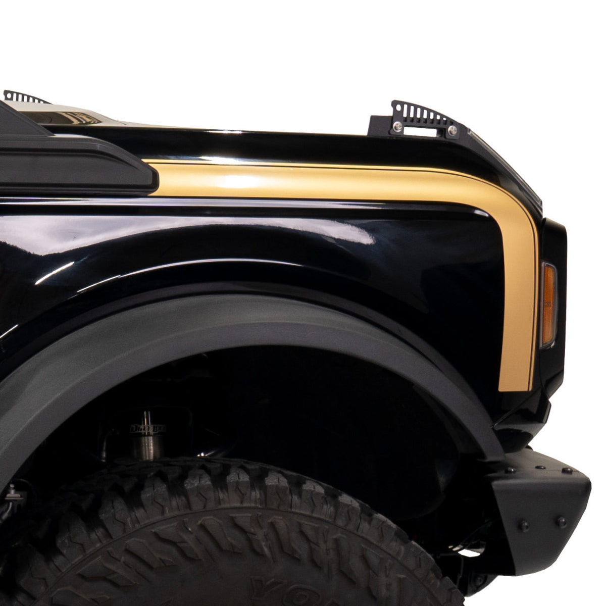 IAG Off-Road Boss Style Vinyl Side Stripe Kit for 2021+ Ford Bronco 4 Door - IAG-BDY-F2080