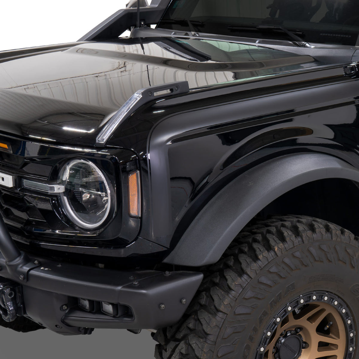 IAG Off-Road Boss Style Vinyl Side Stripe Kit for 2021+ Ford Bronco 4 Door - IAG-BDY-F2080