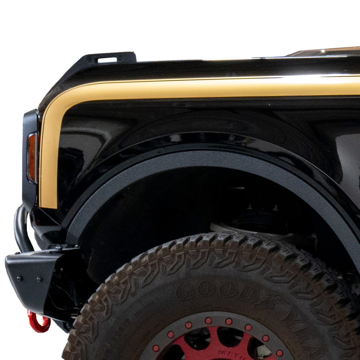 IAG Off-Road Boss Style Vinyl Side Stripe Kit fits 2021+ Ford Bronco 2 Door - IAG-BDY-F2081