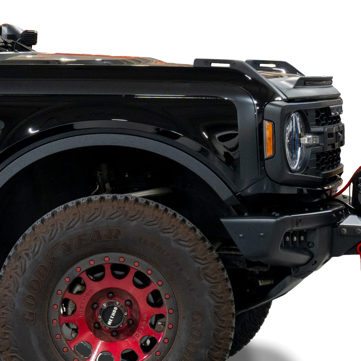 IAG Off-Road Boss Style Vinyl Side Stripe Kit fits 2021+ Ford Bronco 2 Door - IAG-BDY-F2081