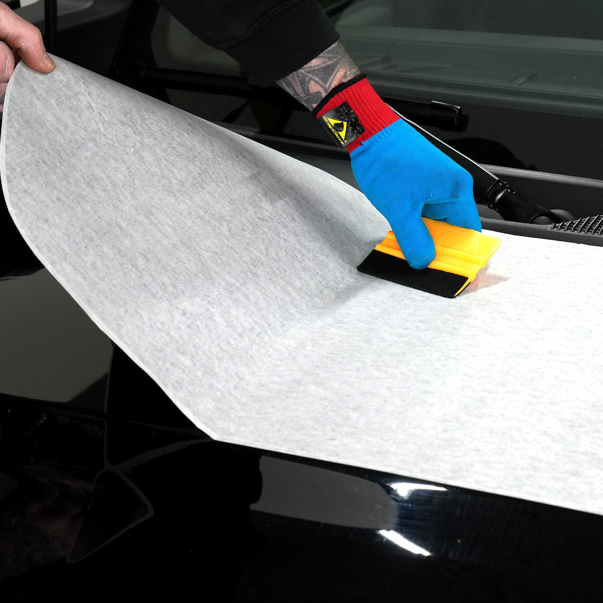 IAG Off-Road Front Hood Graphic - Solid w/ Pin Stripe Design Fits 2021 + Ford Bronco - IAG-BDY-F2086