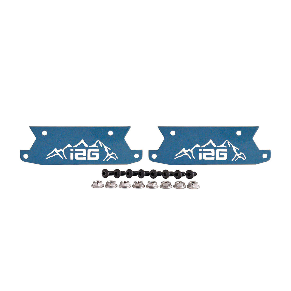 IAG Color Logo Plates - Black, Blue, Orange, Red, Area51, Pink, Teal, - IAG-BDY-F2200A51-01