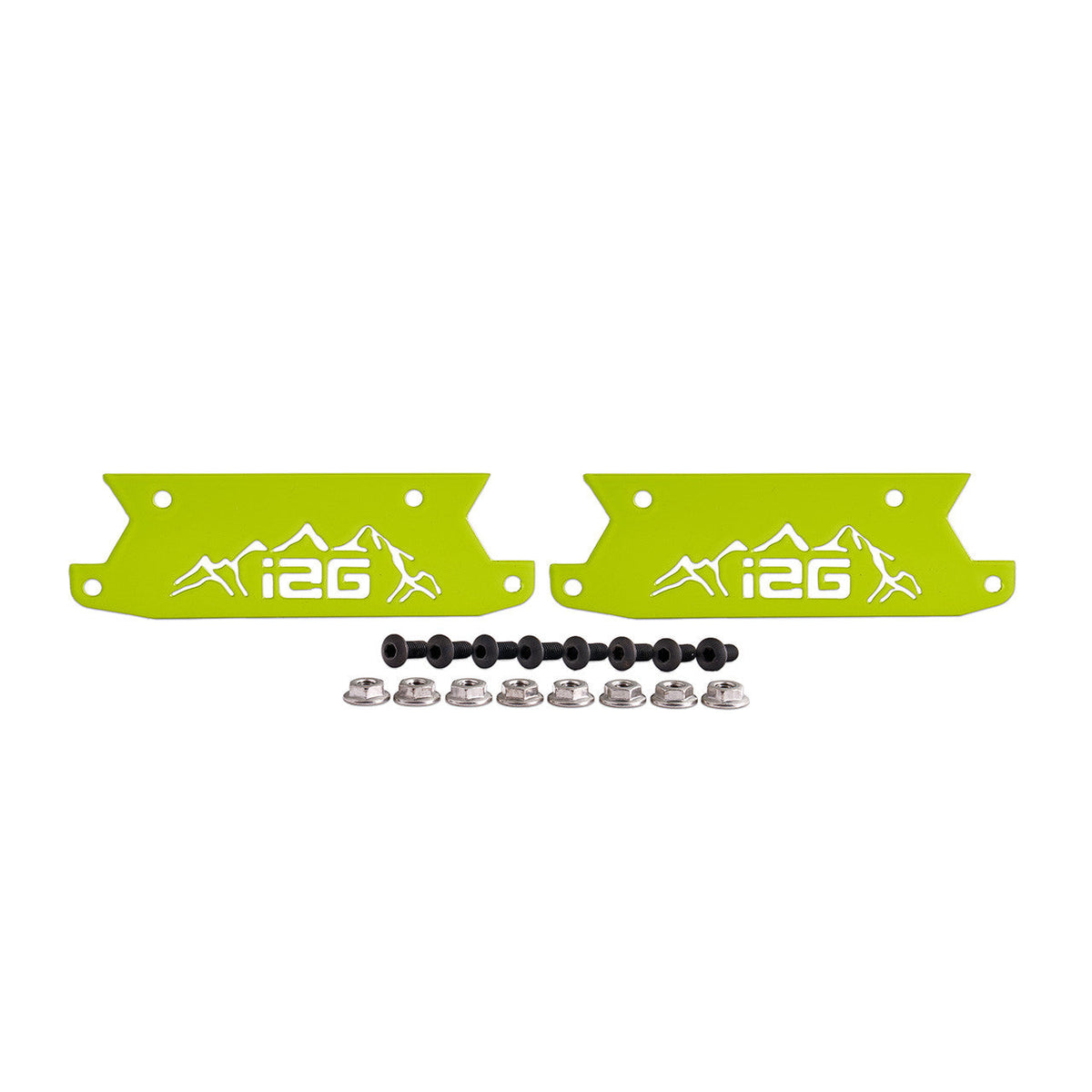 IAG Color Logo Plates - Black, Blue, Orange, Red, Area51, Pink, Teal, - IAG-BDY-F2200NYP-01
