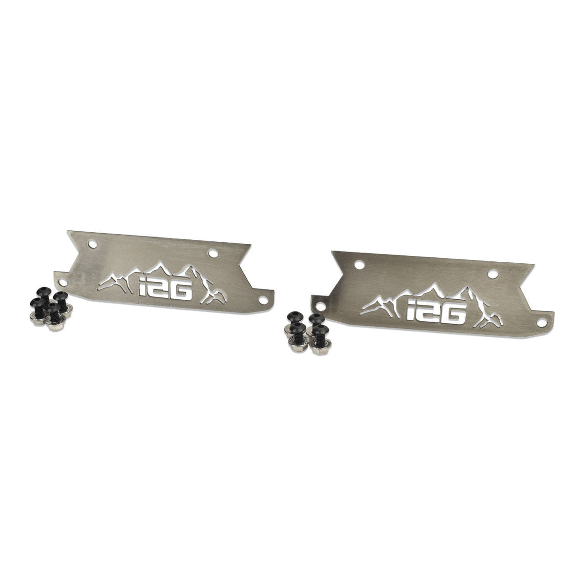 IAG Color Logo Plates - Black, Blue, Orange, Red, Area51, Pink, Teal, - IAG-BDY-F2200SSP-01