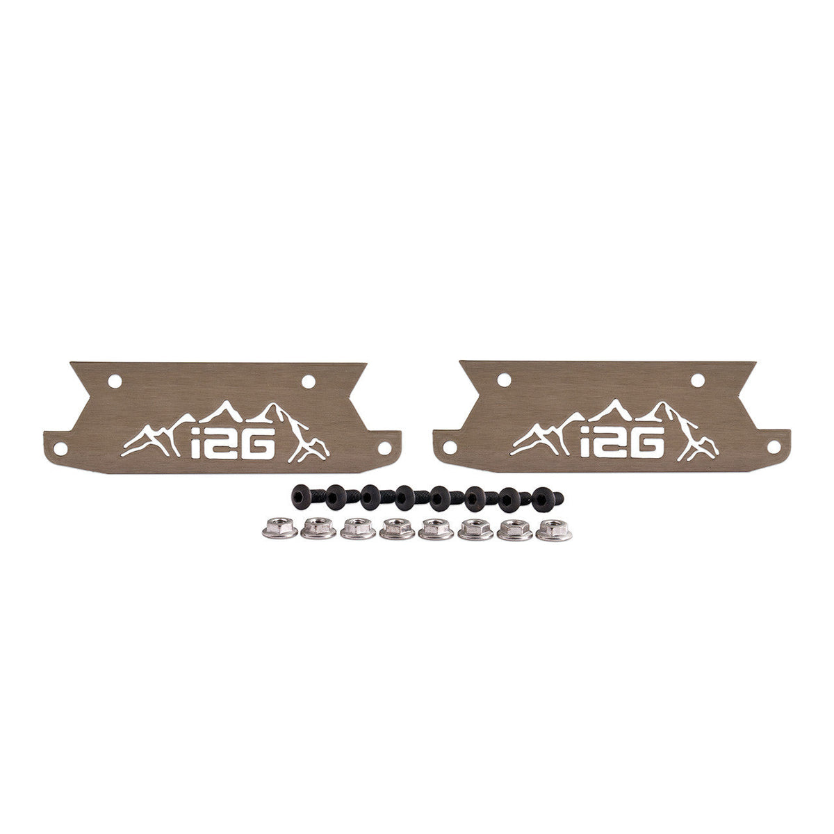 IAG Color Logo Plates - Black, Blue, Orange, Red, Area51, Pink, Teal, - IAG-BDY-F2200SSP-01