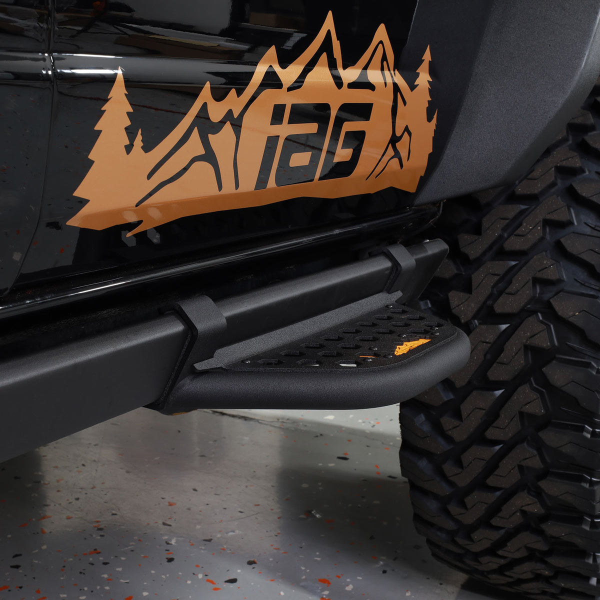 IAG V2 EZ-Step Add-on for 2021+ Ford Bronco - IAG-BDY-F2223