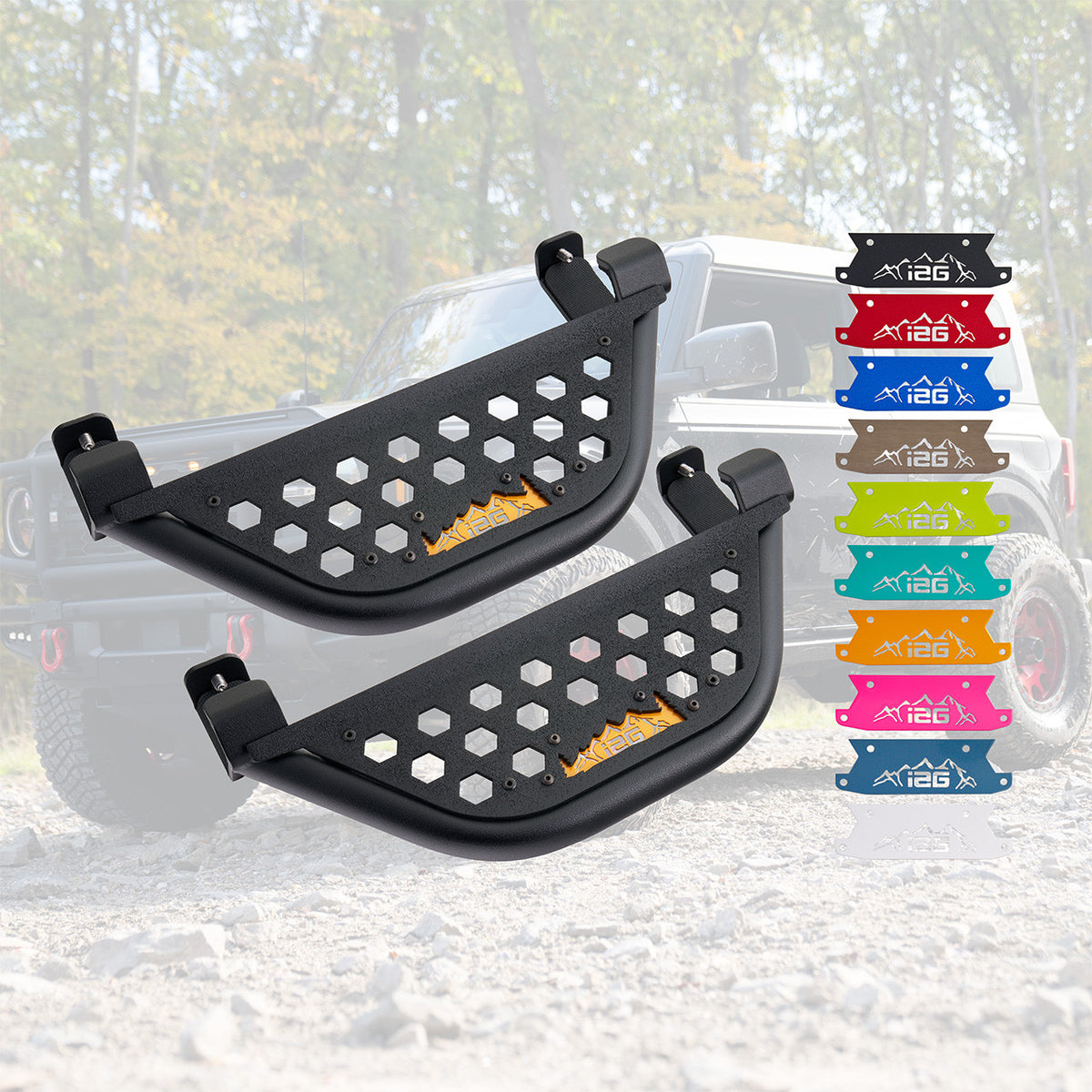 IAG V1 EZ-Step Add-on for 2021+ Ford Bronco - IAG-BDY-F2211