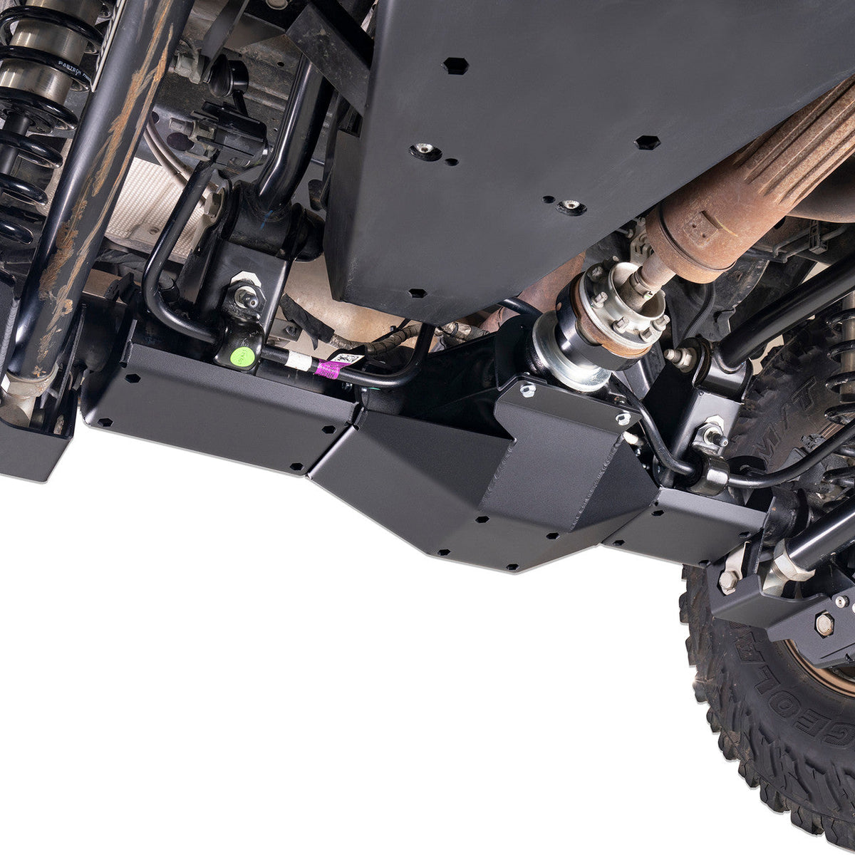 IAG Rock Shield Rear Differential Skid Plate for 2021+ Ford Bronco - IAG-BDY-F2309-12