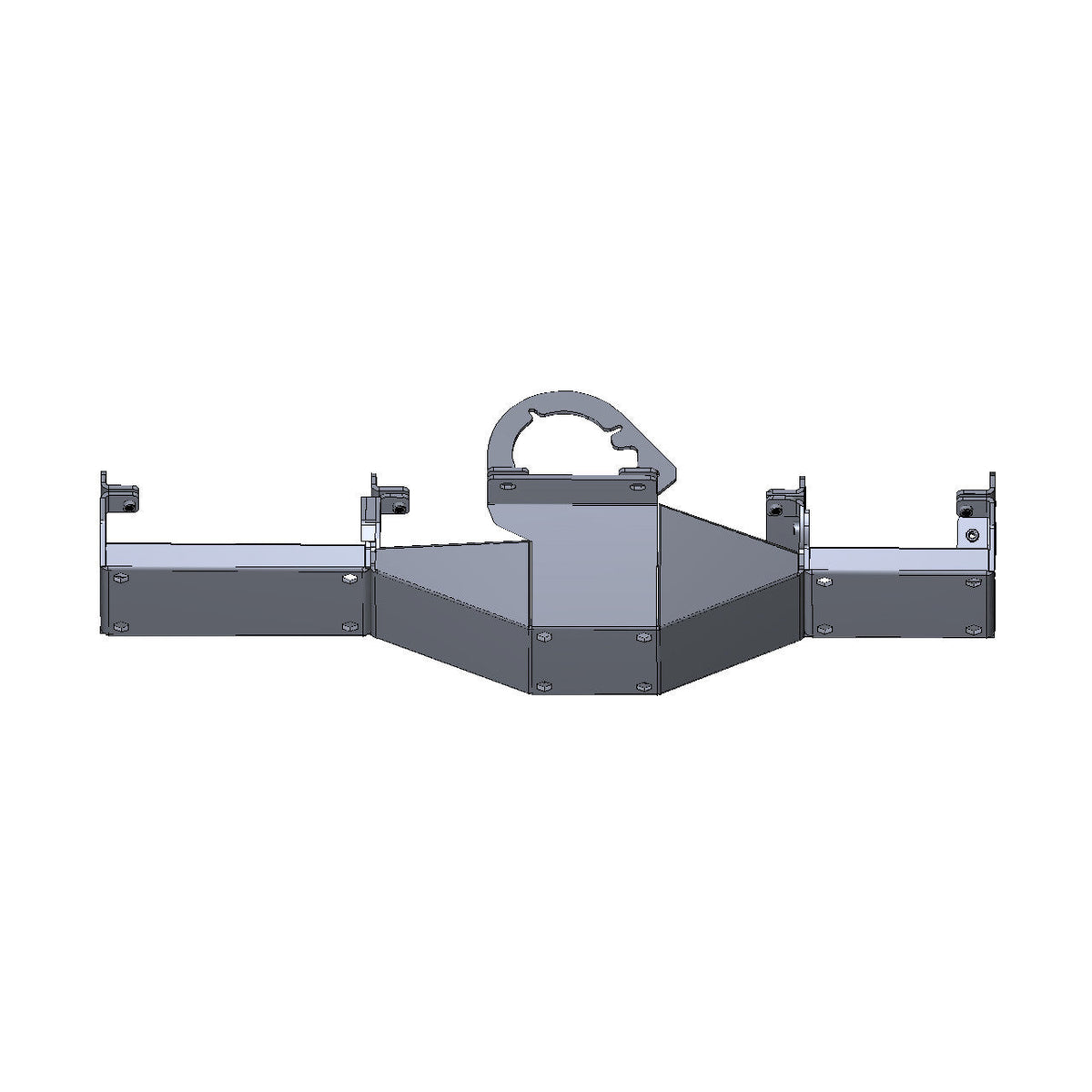 IAG Rock Shield Rear Differential Skid Plate for 2021+ Ford Bronco - IAG-BDY-F2309-23