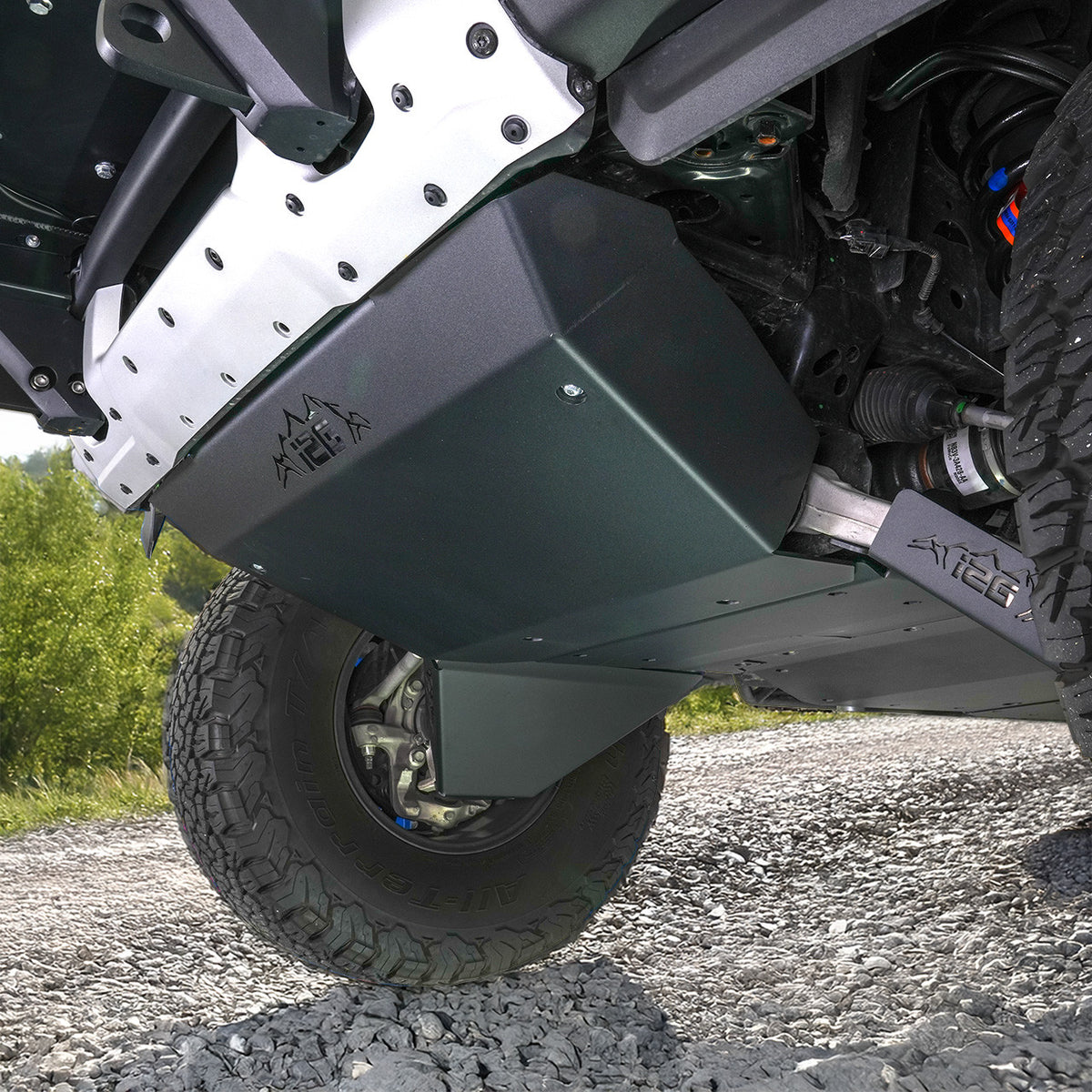 IAG Rock Armor Front Skid Plate for 2022+ Bronco Raptor - IAG-BDY-F2310
