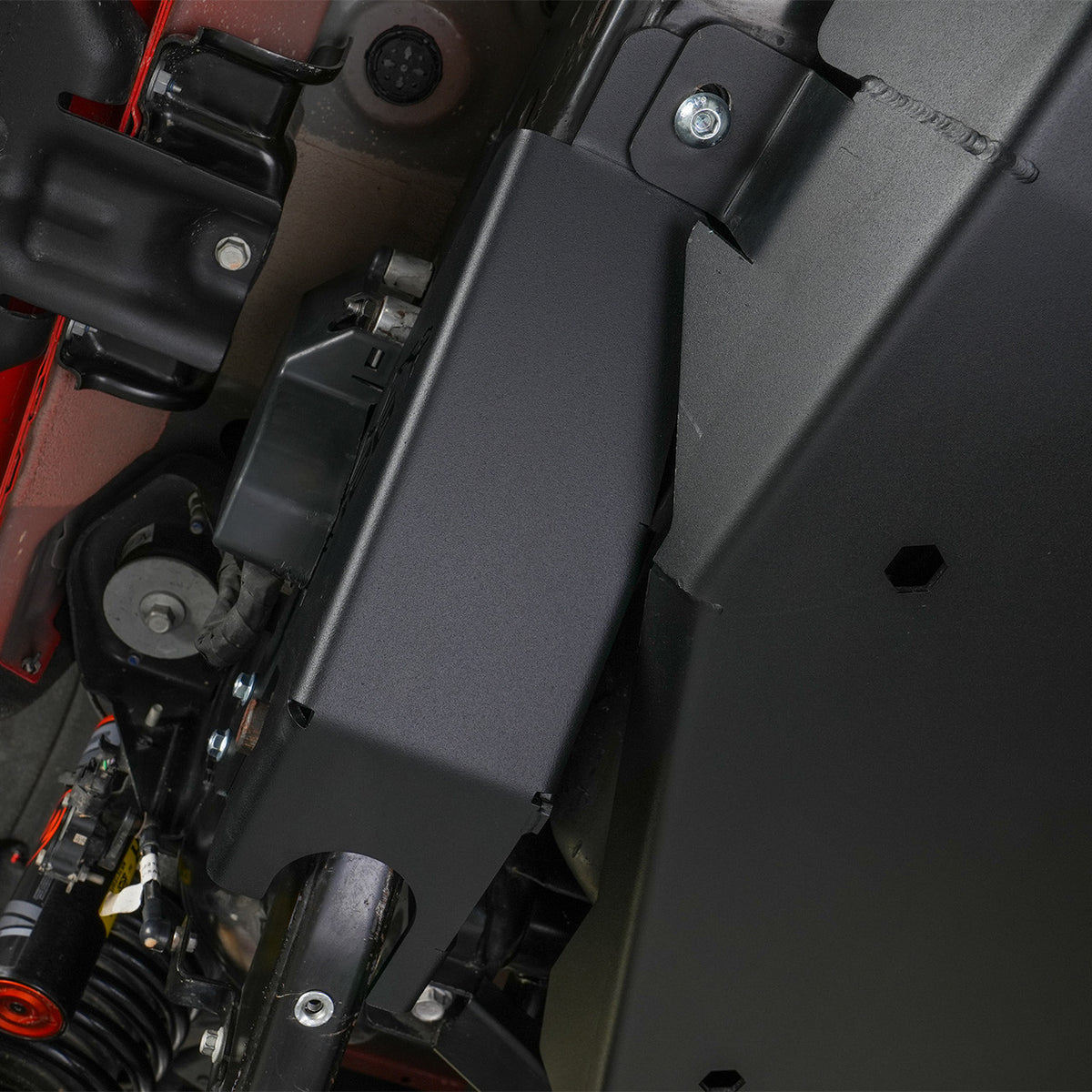 IAG Rock Armor Rear Lower Trailing Arm Skid Plate for 2022+ Bronco Raptor - IAG-BDY-F2312