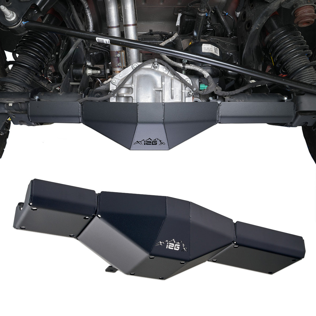 IAG Rock Armor Rear Differential Skid Plate for 2022+ Bronco Raptor - IAG-BDY-F2314