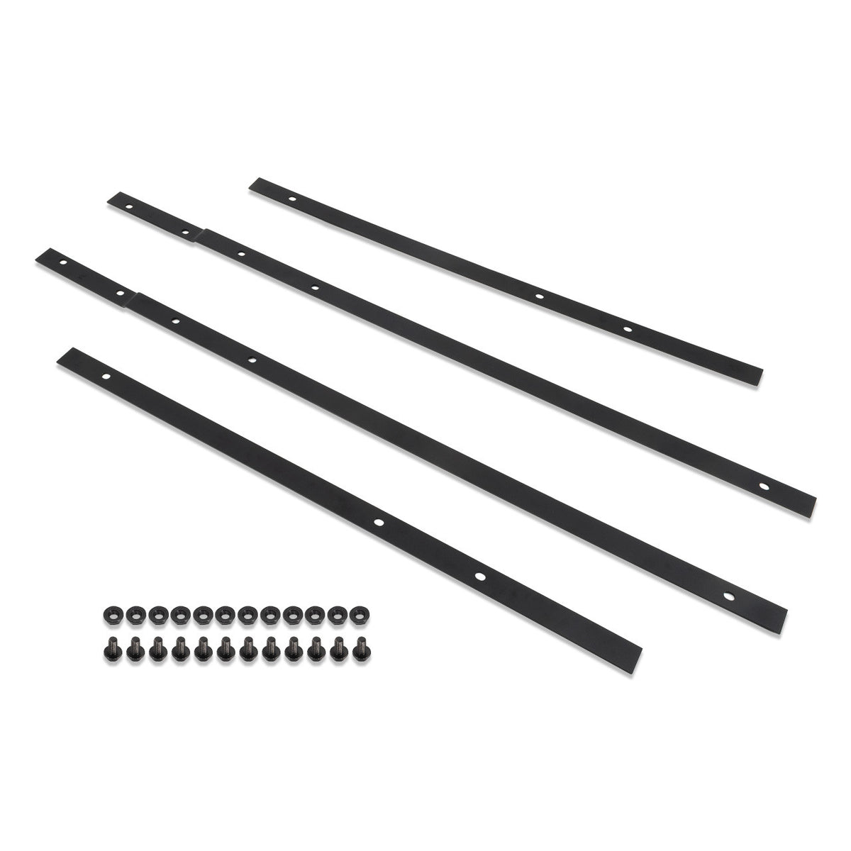 IAG I-Line Pinch Weld Cover for 2021+ Ford Bronco Four Door, Black Powder Coated Steel - IAG-BDY-F3039