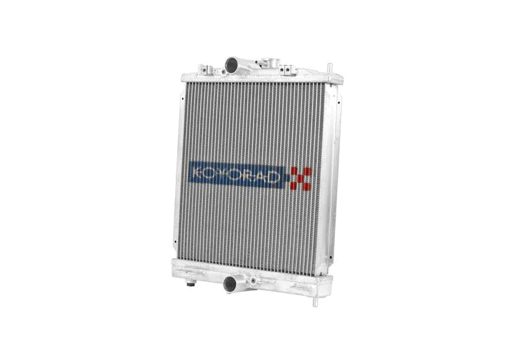 Koyo 03-07 Mitsubishi Evolution 7/8/9 Turbo (MT) Half-Size RACE Radiator - HH032412 for 2003-2006 Mitsubishi Lancer - front