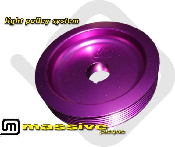 Massive Full Size Light Pulley System (Zetec Motor) - Massive Speed System