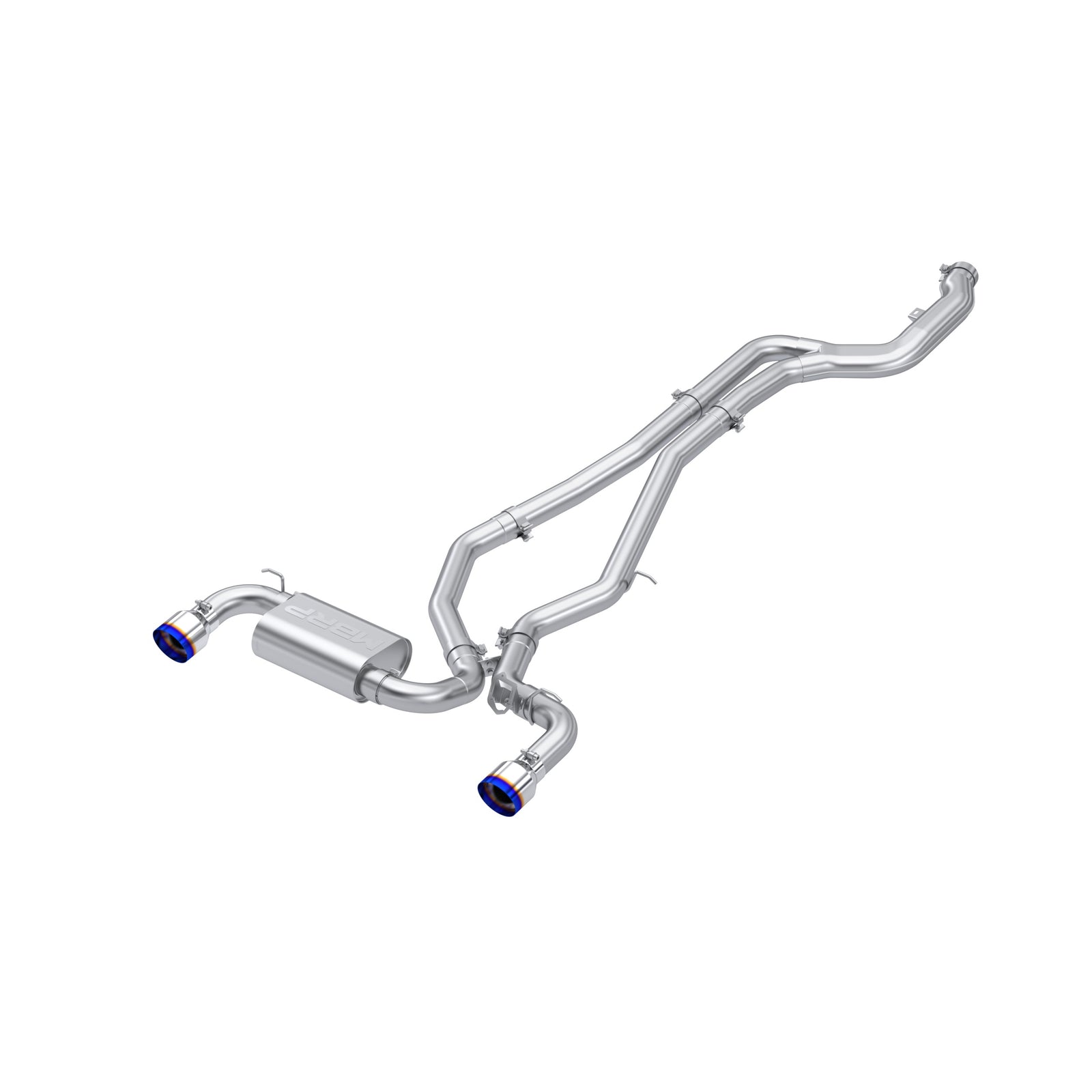 MBRP 2020+ Toyota Supra 3.0L 3in Catback Dual Rear Burnt End Tips - T304 - S43003BE