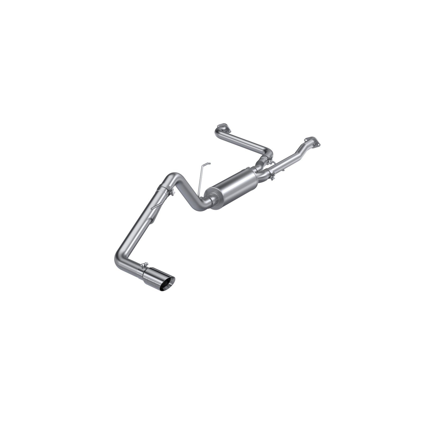 MBRP 22-23 Nissan Frontier 3.8L 3in Tip 3in Cat Back Single Side Exit Street Profile - T304 - S5407304