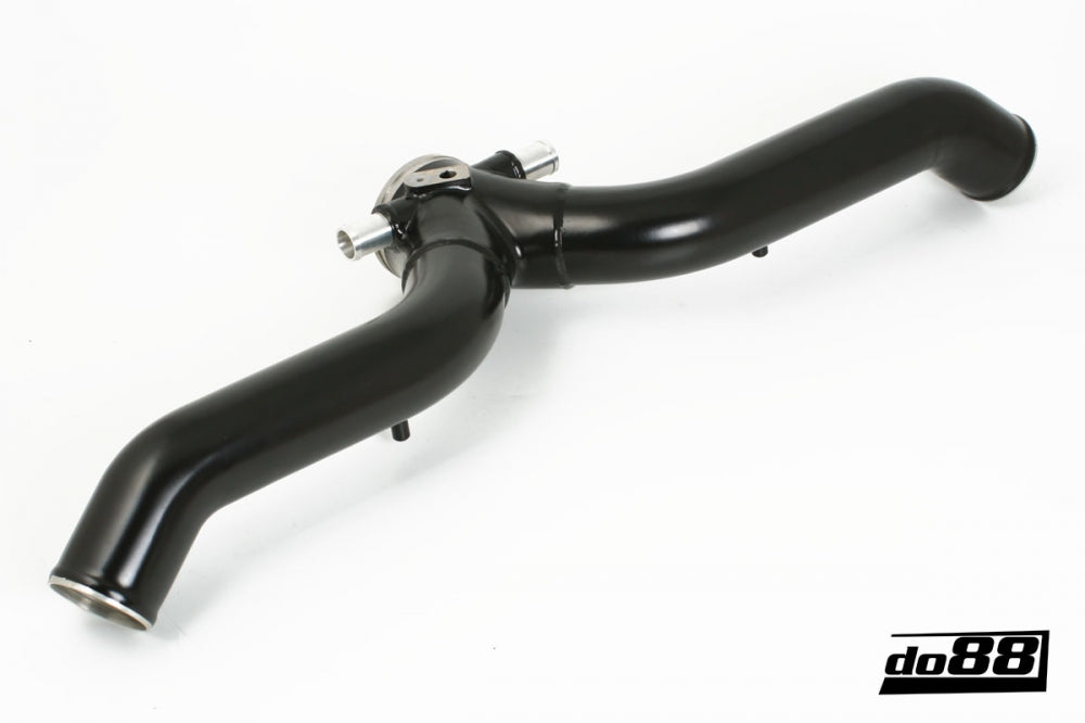 do88 - Porsche 997.2 Turbo 2010- Y-Pipe, Black for OEM IC - TR-130SV-OEM