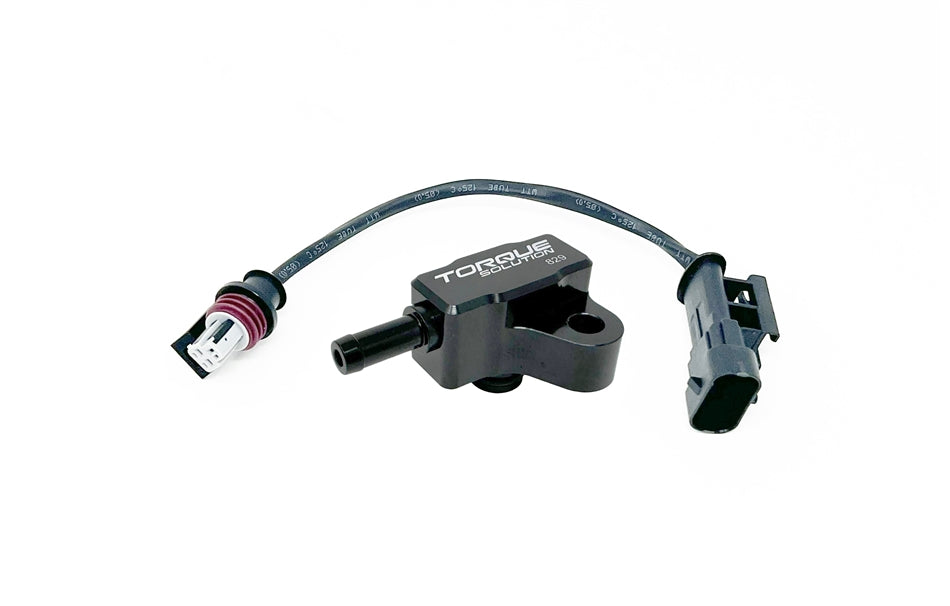 Torque Solution 14-19 Ford Fiesta ST Map Sensor Adapter w/ PNP Harness - TS-ST-829K for 2014-2019 Ford Fiesta ST - front view