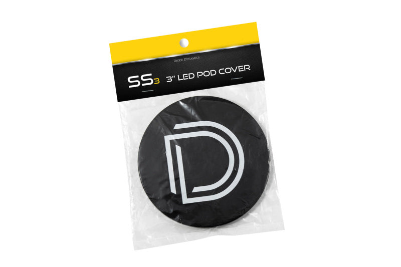 Diode Dynamics SS3 LED Pod Cover Round - Black - DD6267 by Diode Dynamics - front view