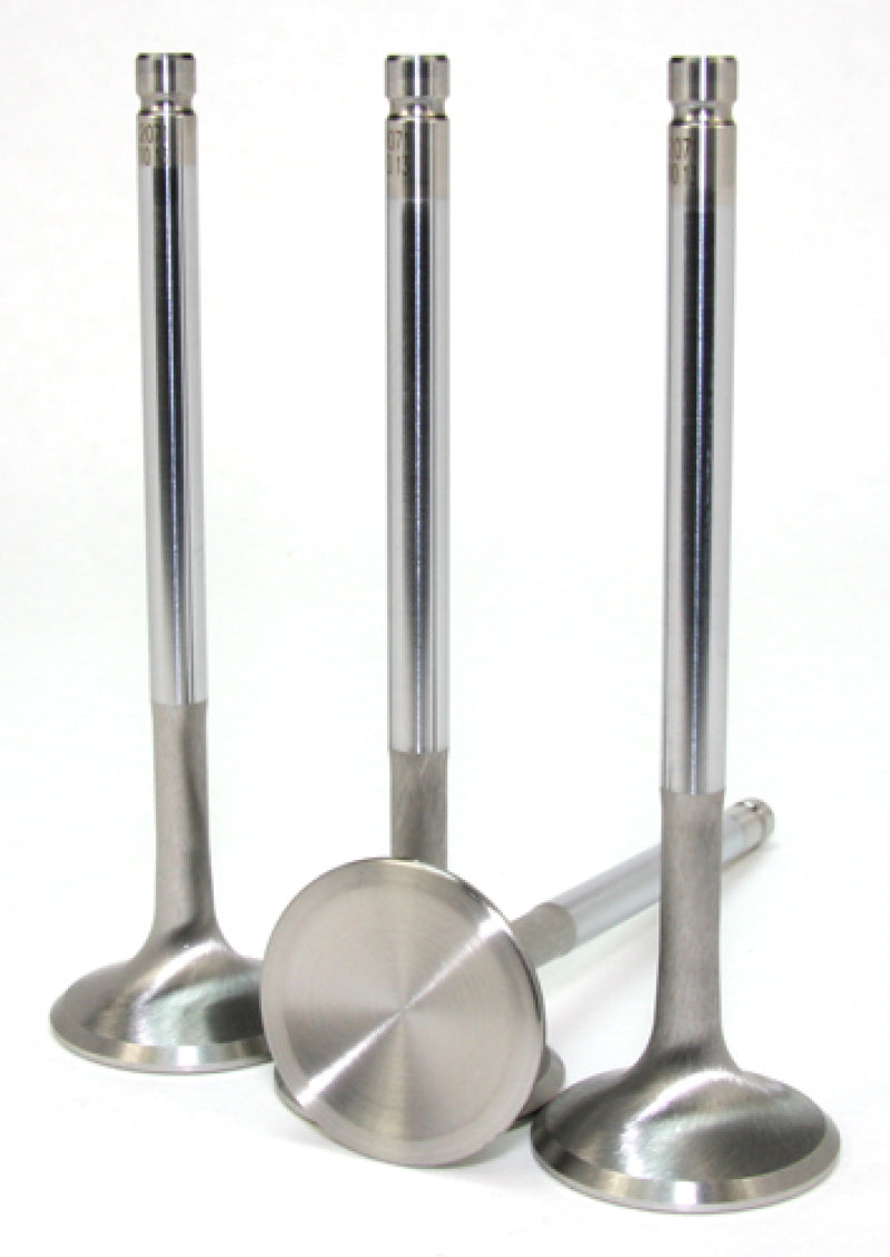 GSC P-D Toyota 3STGE 23-8N Chrome Polished Exhaust Valve - 29mm Head (STD) - SET 8 - 2071-8 by GSC Power Division
