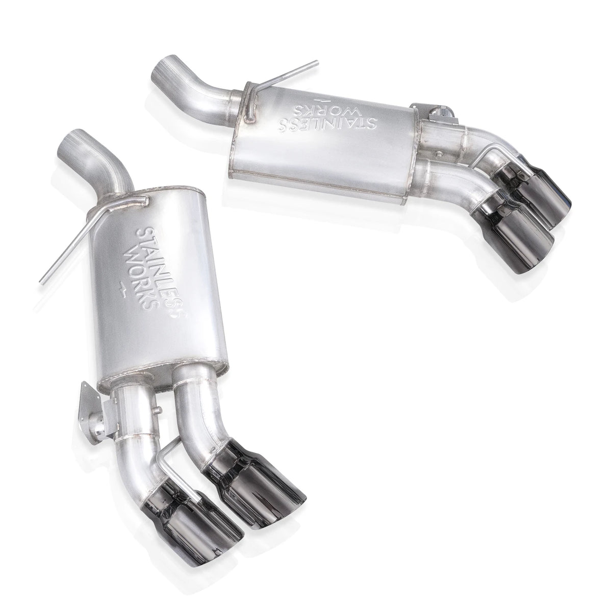 Stainless Works - 2016-24 Chevy Camaro SS Axleback - CA16RVMKFRBC