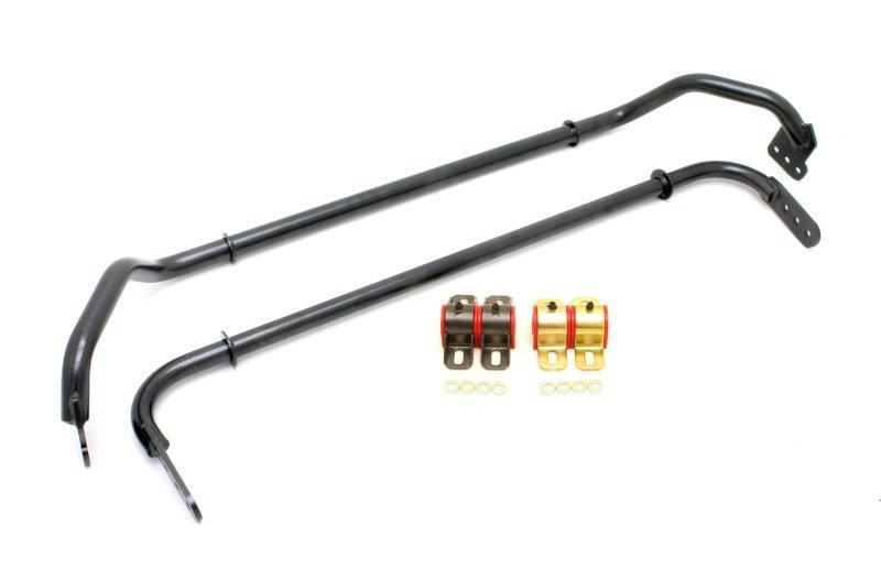 BMR 10-11 Chevrolet Camero Front and Rear Sway Bar Kit w/ Bushings - Black Hammertone - SB030H for 2010-2012 Chevrolet Cama