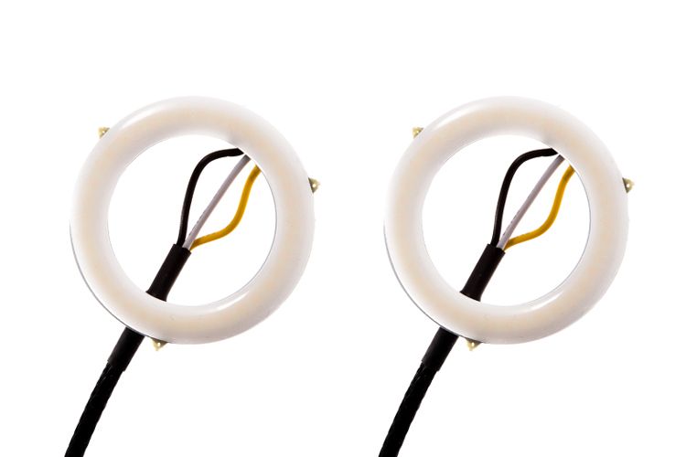 Diode Dynamics Halo Lights LED 160mm Switchback (Pair) - DD2069 for 2005-2010 Chrysler 300 - front view