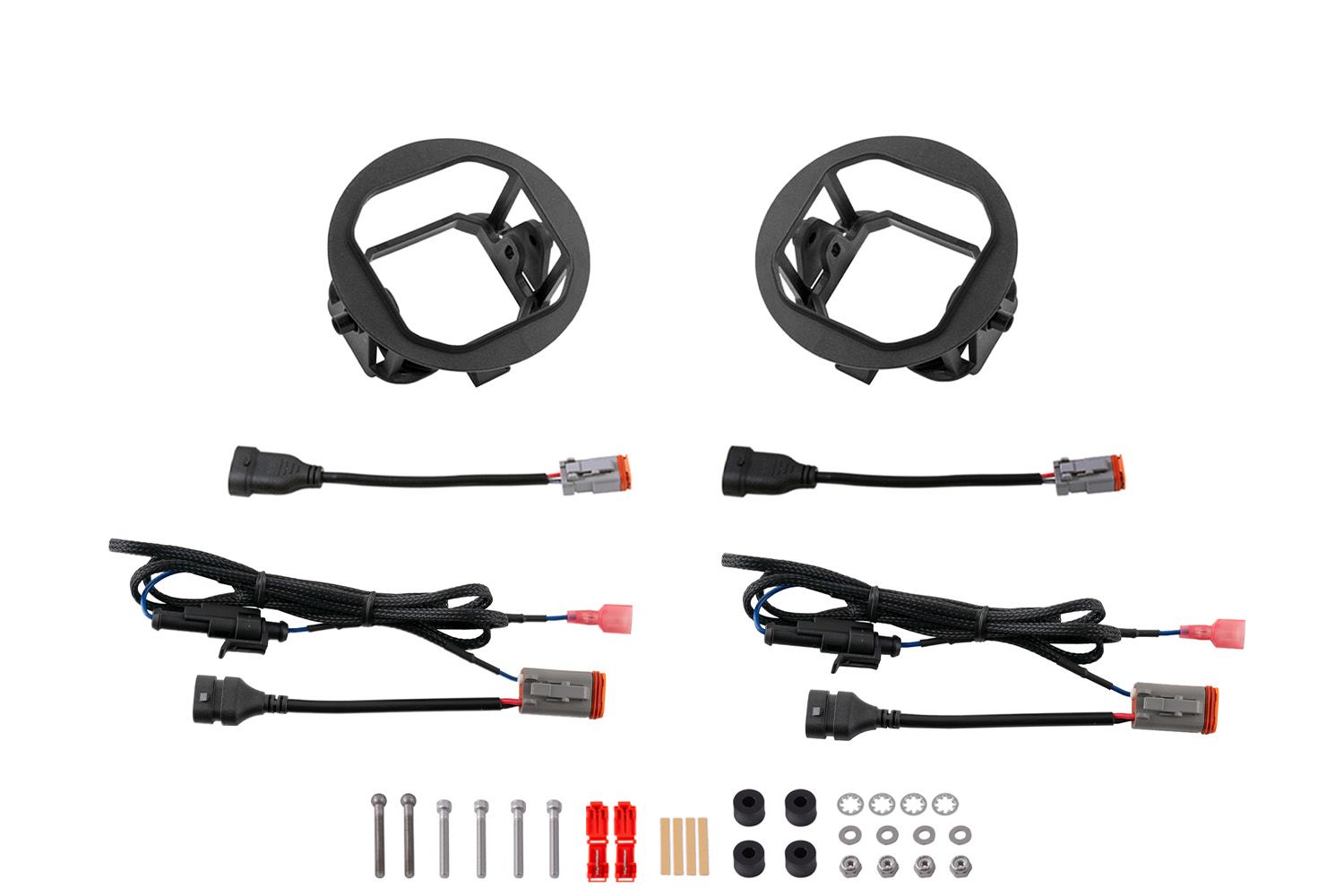 Diode Dynamics Stage Series 3 In Type FT SS3 Fog Light Mounting Kit - DD6259P by Diode Dynamics - front view