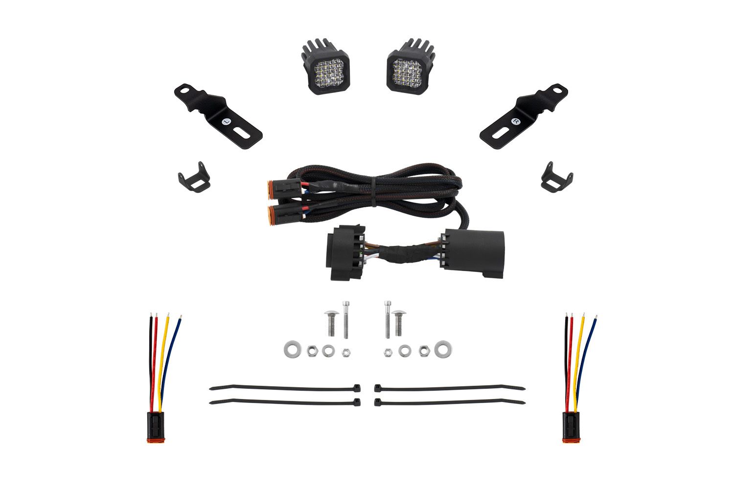 Diode Dynamics Stage Series Reverse Light Kit for 2019-PresentRam C1 Pro - DD7590 for 2019-2024 Ram 1500 - front view