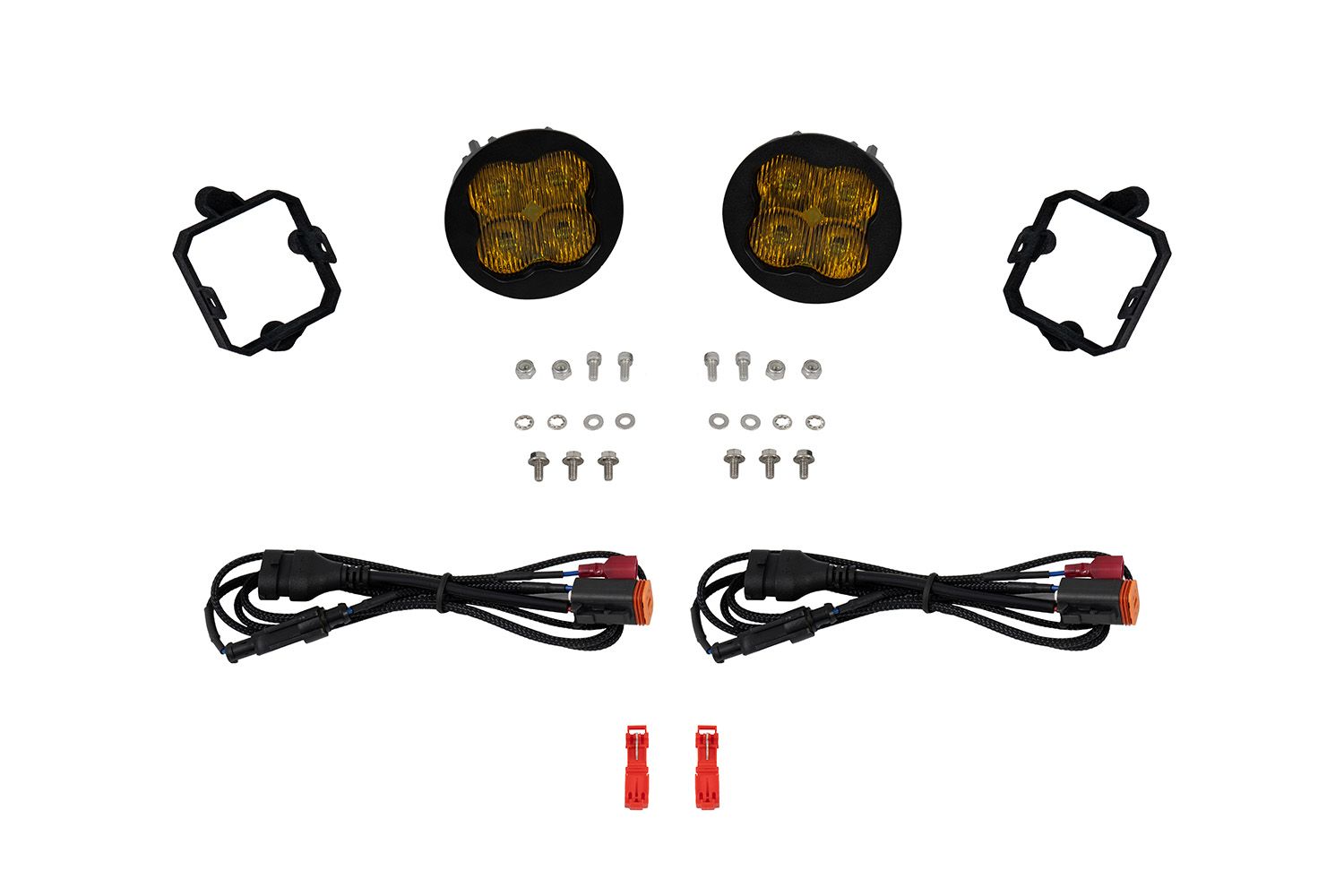 Diode Dynamics 05-07 Nissan Armada / 04-15 Titan SS3 Sport Type NO Fog Light Kit - Yellow SAE - DD8001 for 2004-2015 Nissan T
