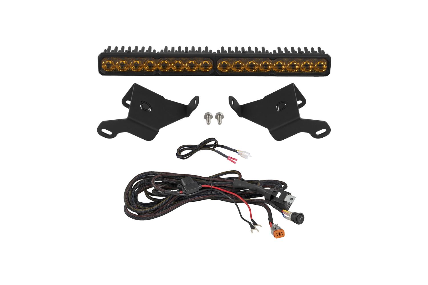 Diode Dynamics 2022-2026 Toyota Stealth SS20 Pro Yellow Driving 3000K - DD8689 for 2022-2026 Toyota Tundra - front view
