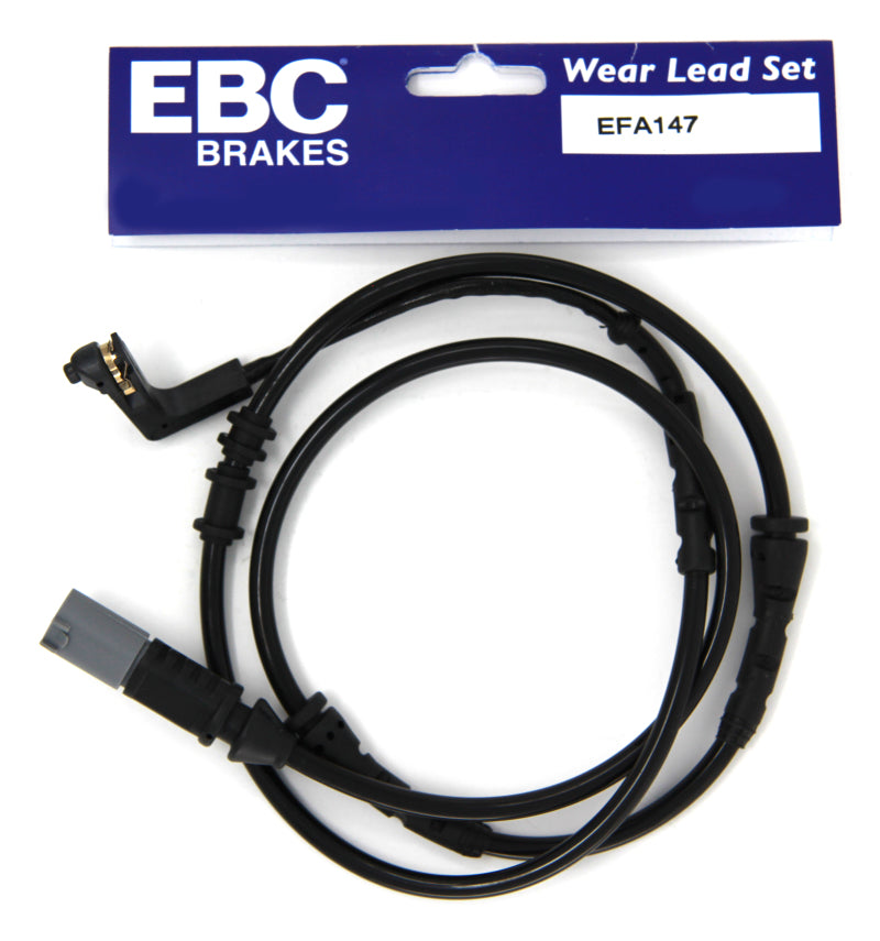 EBC 2010+ BMW ActiveHybrid 7 4.4L Turbo Rear Wear Leads - EFA147 for 2009-2018 BMW 7 Series - front view