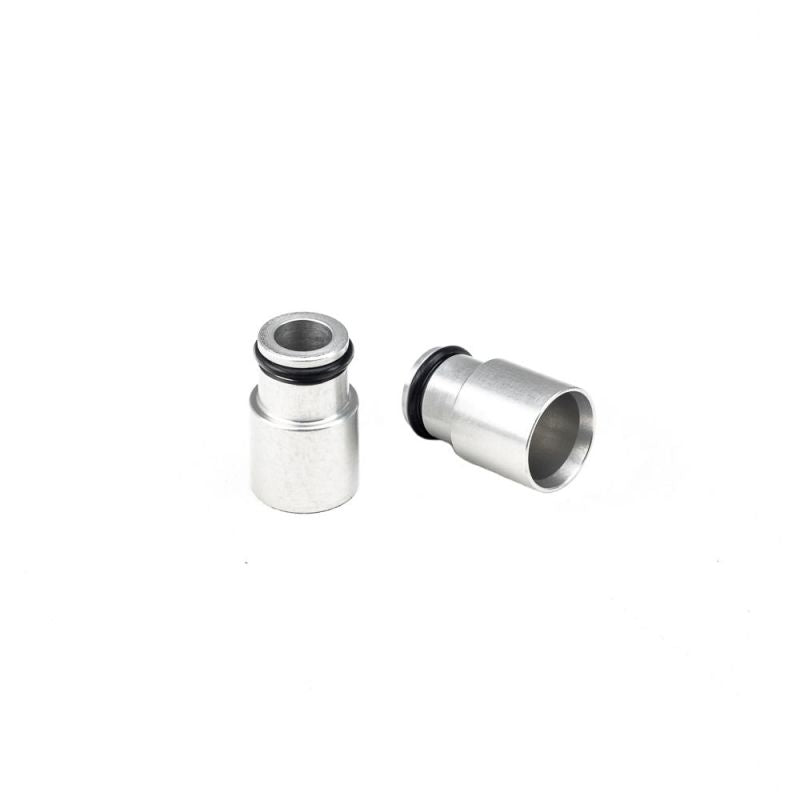 Injector Dynamics +12mm Clear Anodize Bottom Adapter 14mm Lower O-Ring - 48.60.14B.V2 by Injector Dynamics