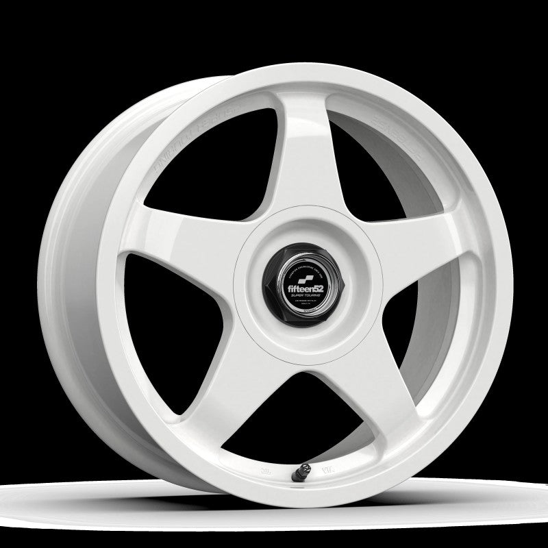fifteen52 Chicane 18x8.5 5x112/5x120 35mm ET 73.1mm Center Bore Rally White Wheel - STCRW-88551+35 by fifteen52