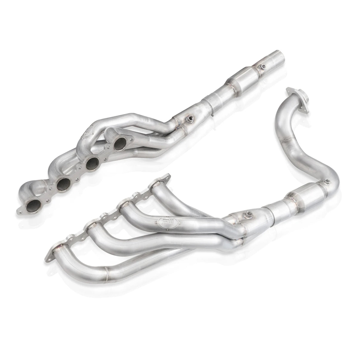 Stainless Works - 2020-26 F-250/350 7.3L Long Tube Header Kit - FT2202HCAT