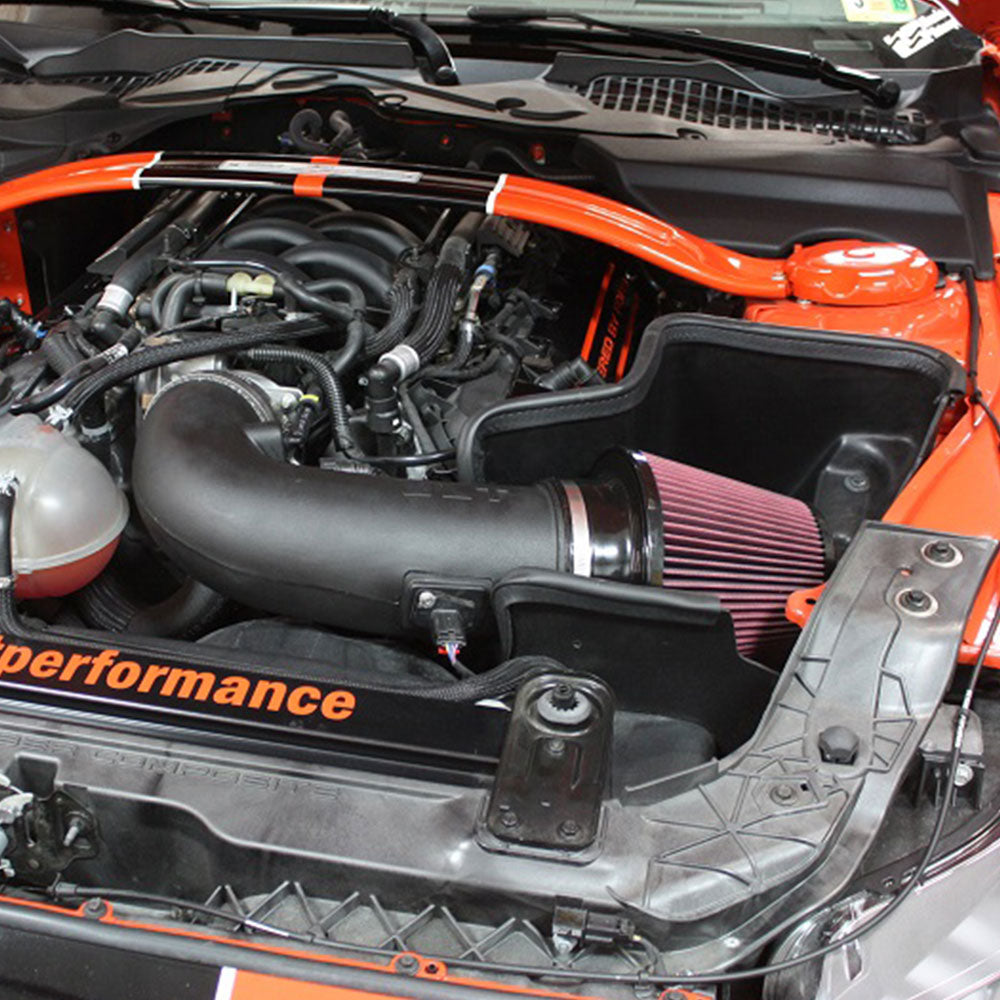 JLT Cold Air Intake for 2015-2020 Shelby GT350 5.2L -TUNE REQUIRED - CAI-GT350-15