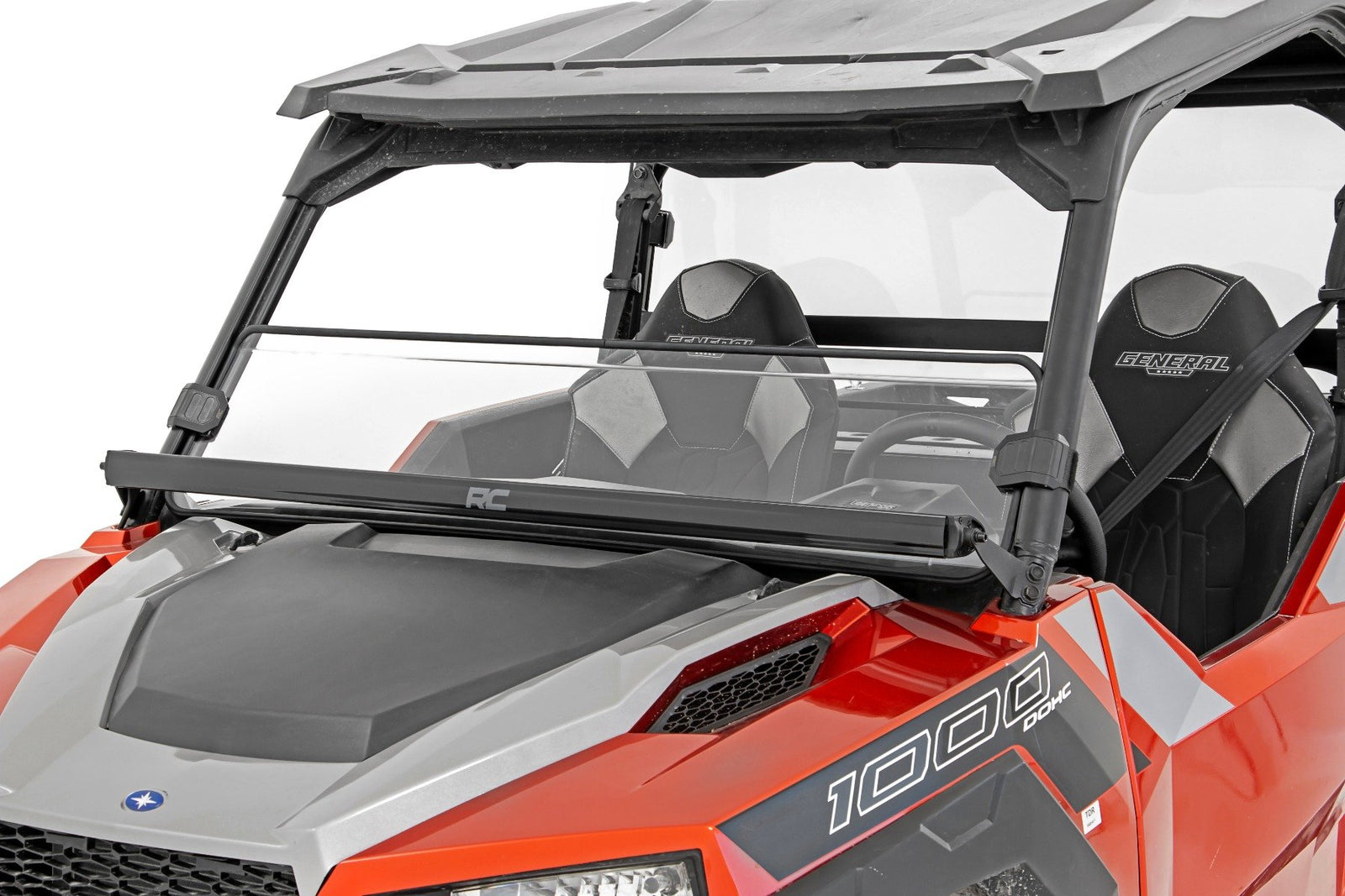 Half Windshield | Scratch Resistant | Polaris General/General XP 1000