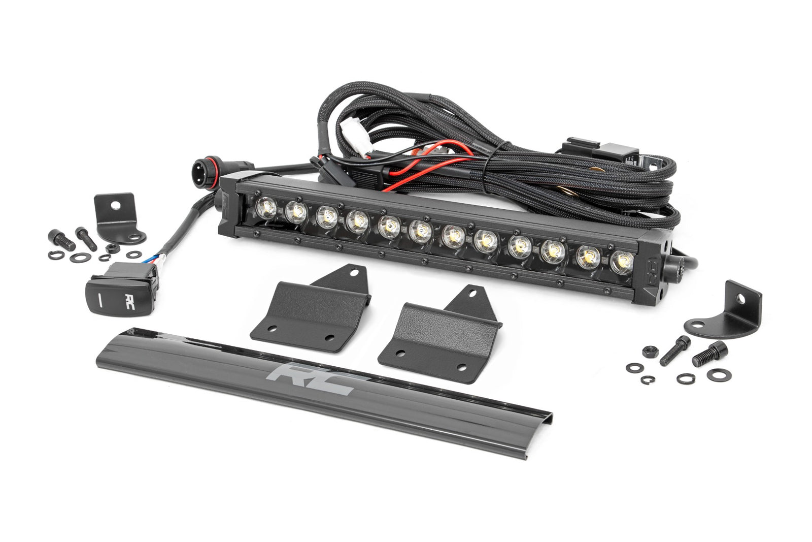 12" DRL LED Light Kit | Hood Mount | Single Row | Intimidator GC1K/GC1K Crew (18-22)