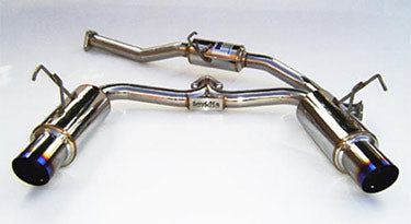Invidia 00+ S2000 70mm Dual Titanium Tip Cat-back Exhaust - HS00HS1GTT for 2000-2009 Honda S2000