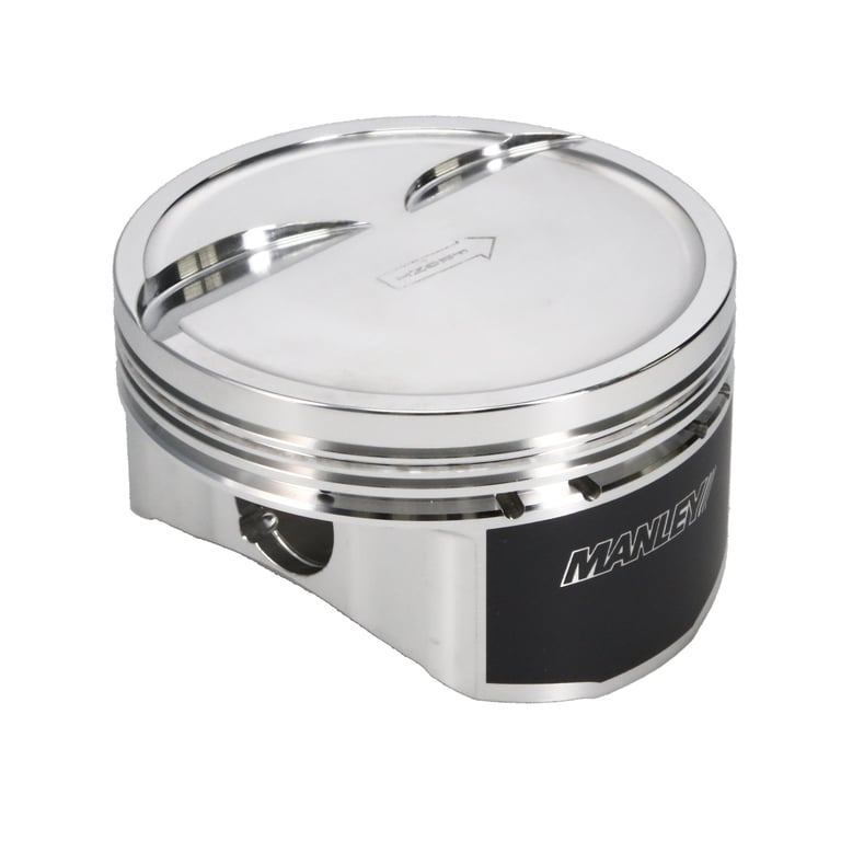 Manley Small Block Chevy LS Series 4.070in Bore - 1.304in CD - -10 cc Dish Platinum Series Pistons - 596170C-8
