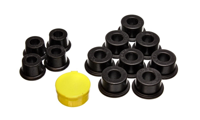 Energy Suspension 6/74-80 MG MGB Black Front Control Arm Bushing Set - 10.3102G for 1963-1980 MG MGB - front view
