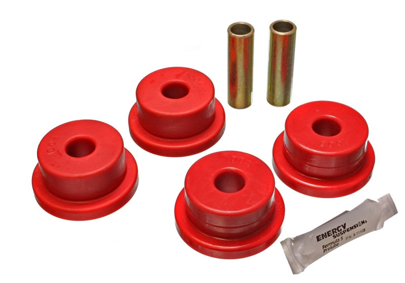Energy Suspension 80-82 Chevy Corvette Red Differential Carrier Bushing Set - 3.1104R for 1980-1982 Chevrolet Corvette - fron