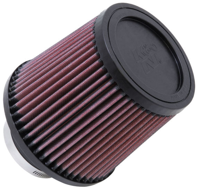 K&N Filter Universal Rubber Filter-Rd Tapered 3in Flange ID x 6in Base OD x 5in Top OD x 5.563in H - RU-4990 for 2007-2017 To