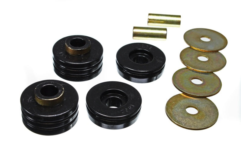 Energy Suspension 66-77 Ford Bronco 4WD Black Transmission Mount Set - 4.1101G for 1966-1977 Ford Bronco - front view